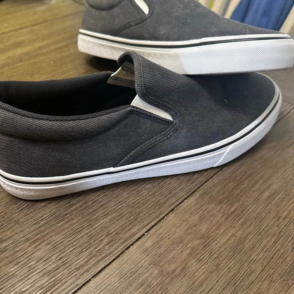 No Boundaries‎ Black Slip-On Loafers Easy Wear Comfort